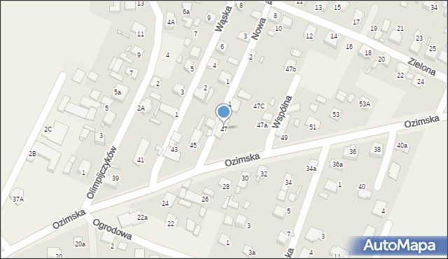 Chrząstowice, Ozimska, 47, mapa Chrząstowice