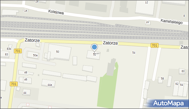 Duchnice, Ożarowska, 52, mapa Duchnice