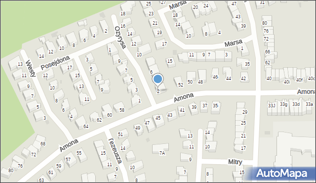 Gdynia, Ozyrysa, 2, mapa Gdyni