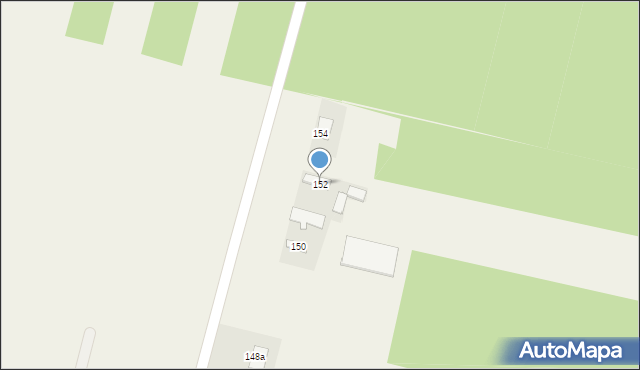 Kowale, Ożarowska, 152, mapa Kowale