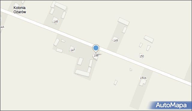 Ożarów, Ożarów, 148, mapa Ożarów