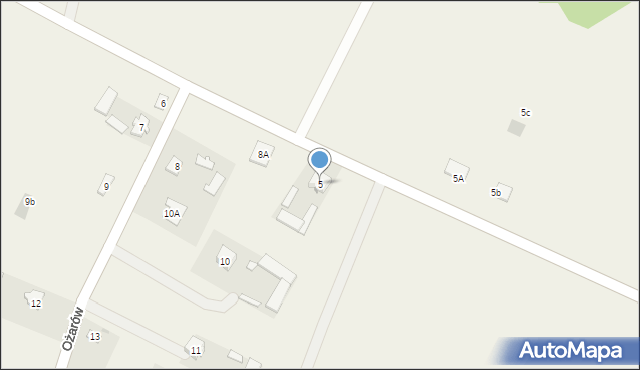 Ożarów, Ożarów, 5, mapa Ożarów