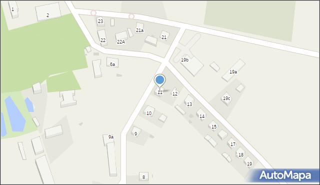 Ożarów, Ożarów, 11, mapa Ożarów