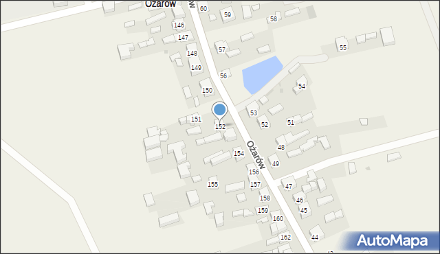 Ożarów, Ożarów, 152, mapa Ożarów