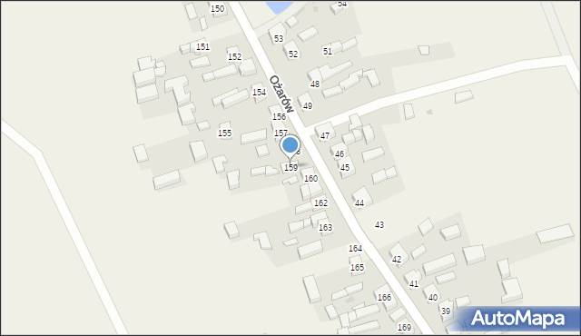 Ożarów, Ożarów, 159, mapa Ożarów