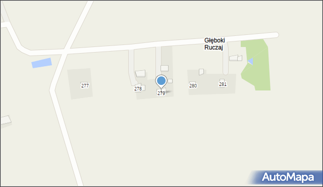 Ożarów, Ożarów, 279, mapa Ożarów