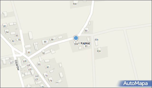 Ożarów, Ożarów, 82a, mapa Ożarów