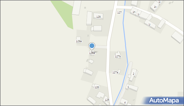 Ożary, Ożary, 128a, mapa Ożary