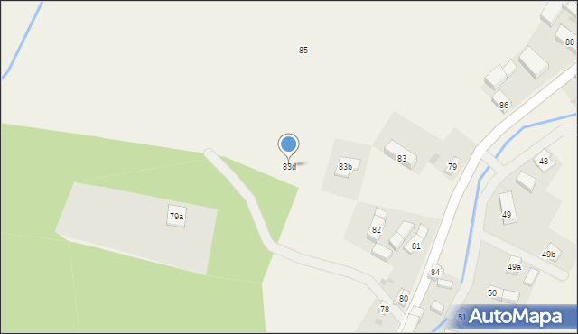 Ożary, Ożary, 83d, mapa Ożary