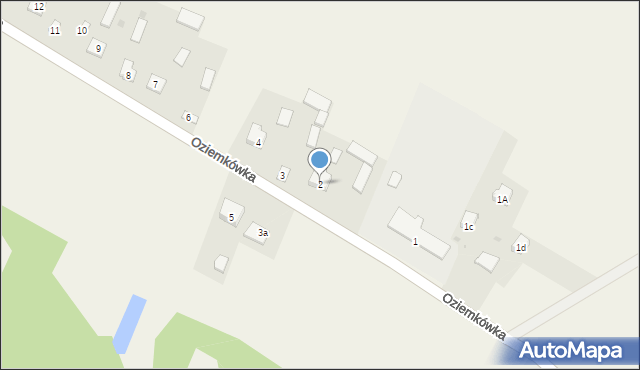 Oziemkówka, Oziemkówka, 2, mapa Oziemkówka