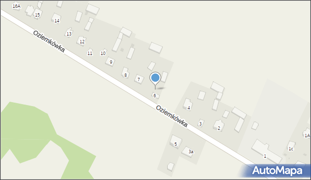 Oziemkówka, Oziemkówka, 6a, mapa Oziemkówka