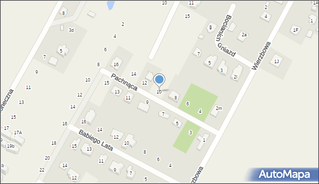 Baszkówka, Pachnąca, 10, mapa Baszkówka