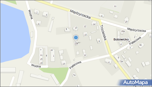 Bobowicko, Pałacowa, 12a, mapa Bobowicko