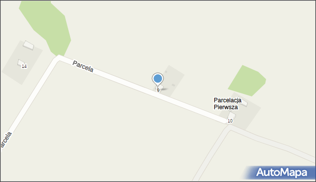 Bogucice Pierwsze, Parcela, 9, mapa Bogucice Pierwsze