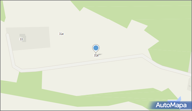 Bronowice, Partyzantów, 31a, mapa Bronowice