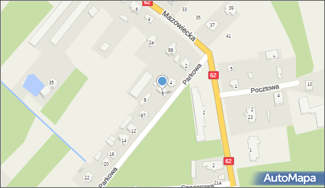 Brwilno Dolne, Parkowa, 6, mapa Brwilno Dolne