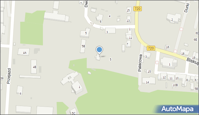 Brwinów, Pałacowa, 3, mapa Brwinów