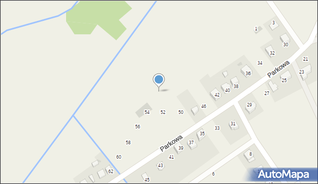 Brzeźnica, Parkowa, 52a, mapa Brzeźnica