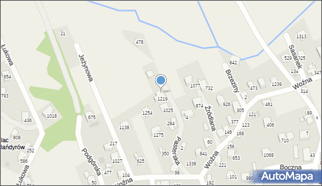 Buczkowice, Pasterska, 9, mapa Buczkowice