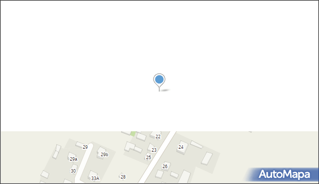 Budziszewice, Paska Jana Chryzostoma, 20a, mapa Budziszewice