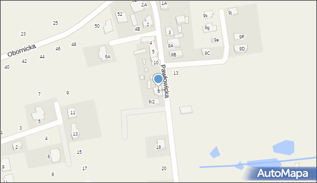 Bytkowo, Pawłowicka, 6, mapa Bytkowo