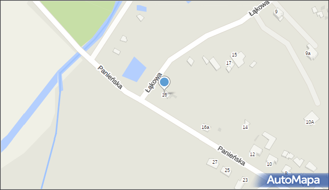 Chełmno, Panieńska, 16, mapa Chełmno