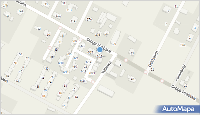 Falenty Nowe, Park Hrabski, 19, mapa Falenty Nowe