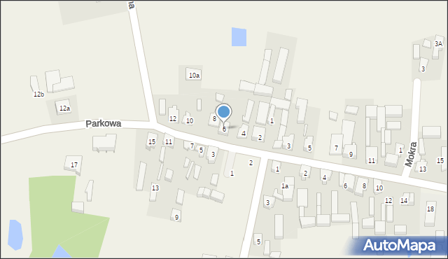 Galewice, Parkowa, 6, mapa Galewice