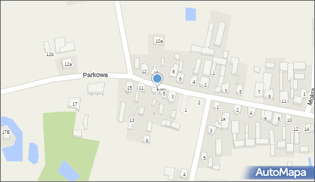 Galewice, Parkowa, 7, mapa Galewice