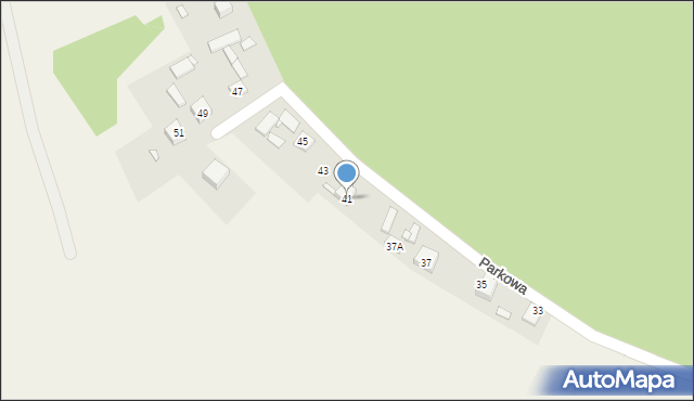 Giebło-Kolonia, Parkowa, 41, mapa Giebło-Kolonia