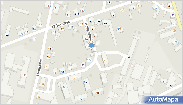 Gniewkowo, Pająkowskiego Gerarda, 120, mapa Gniewkowo