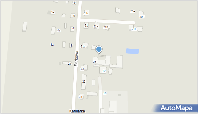 Gniewkowo, Parkowa, 25a, mapa Gniewkowo