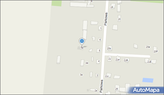 Gniewkowo, Parkowa, 5a, mapa Gniewkowo