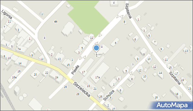 Gogolin, Pawła, 2, mapa Gogolin