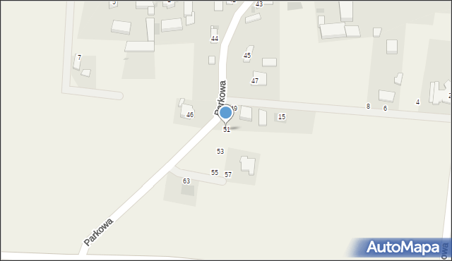 Gołanice, Parkowa, 51, mapa Gołanice
