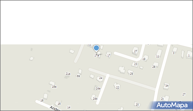 Gorlice, Paderewskiego Ignacego Jana, 17a, mapa Gorlic