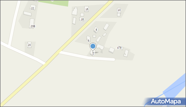 Gorzyce, Pączek Gorzycki, 2, mapa Gorzyce