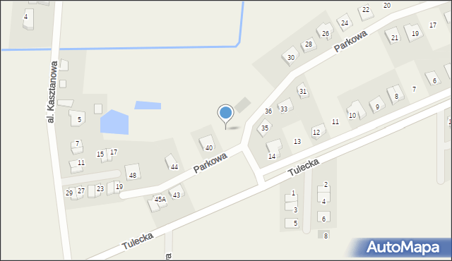 Gowarzewo, Parkowa, 38, mapa Gowarzewo
