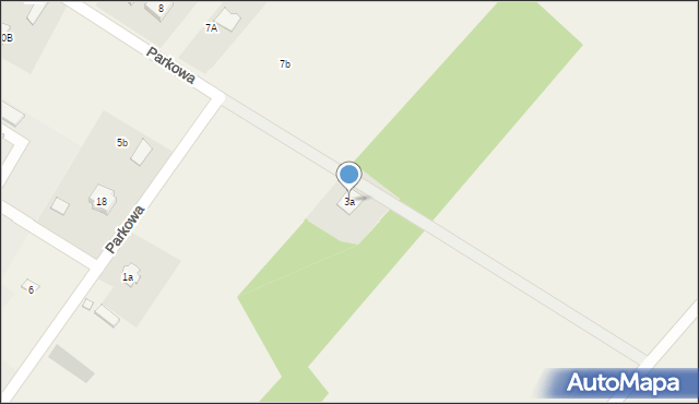 Grabów nad Pilicą, Parkowa, 3a, mapa Grabów nad Pilicą