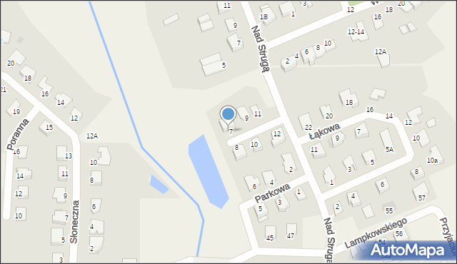 Grębocin, Parkowa, 7A, mapa Grębocin