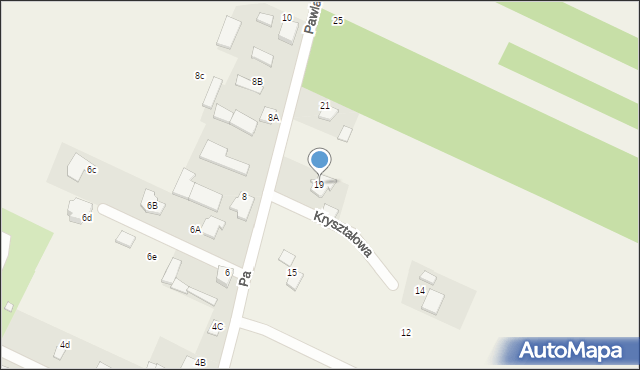 Grochowa, Pawlaka Zbigniewa, 19, mapa Grochowa