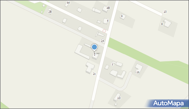 Grochowa, Pawlaka Zbigniewa, 2, mapa Grochowa