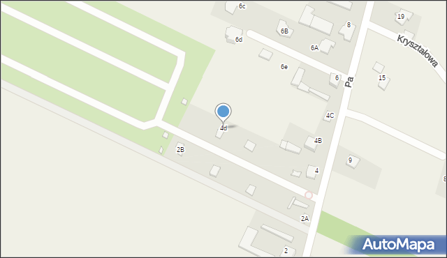 Grochowa, Pawlaka Zbigniewa, 4d, mapa Grochowa