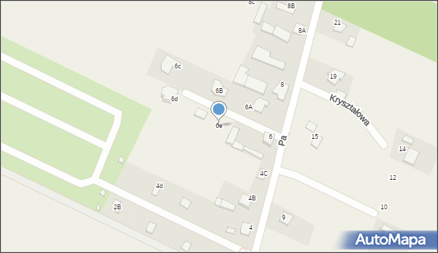 Grochowa, Pawlaka Zbigniewa, 6e, mapa Grochowa