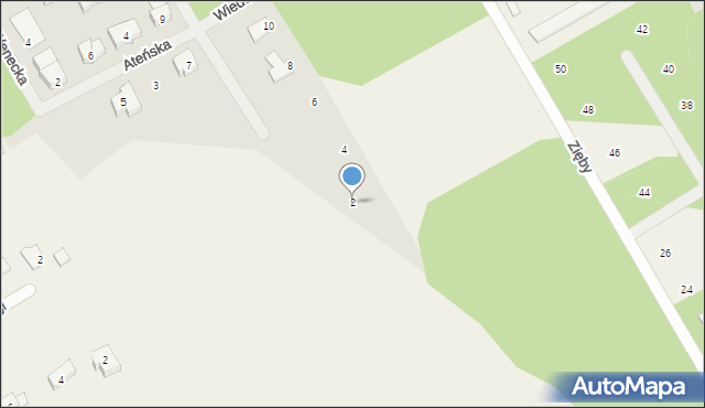 Grodzisk Mazowiecki, Paryska, 2, mapa Grodzisk Mazowiecki