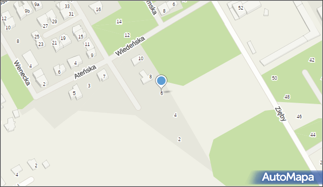 Grodzisk Mazowiecki, Paryska, 6, mapa Grodzisk Mazowiecki