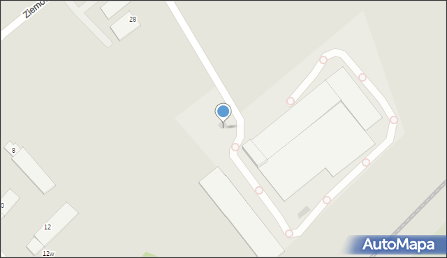 Iława, Papiernicza, 1, mapa Iława