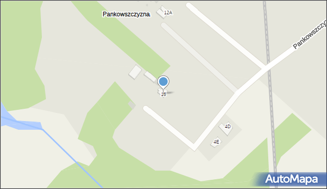 Iłża, Pankowszczyzna, 16, mapa Iłża