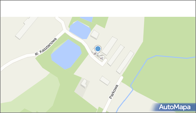 Jaćmierz, Parkowa, 44, mapa Jaćmierz