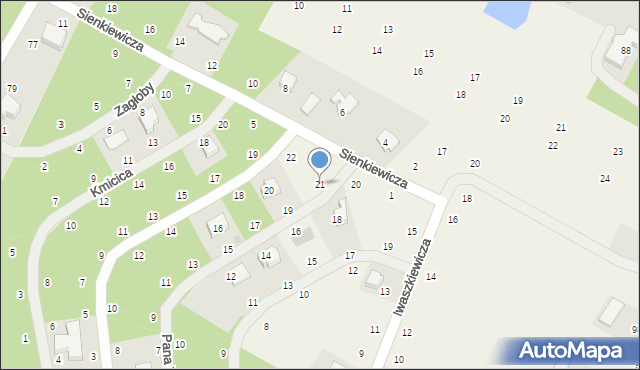 Janów, Pana Wołodyjowskiego, 21, mapa Janów